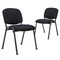 Set Of 2 Office Guest Chair Stackable Reception Chair Waiting Conference Room